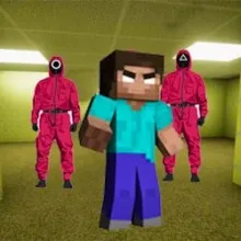 Minecraft Backrooms Squid Game Escape