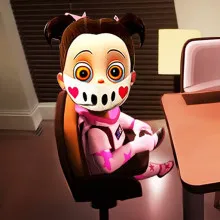 Scary Baby Pink Horror Game